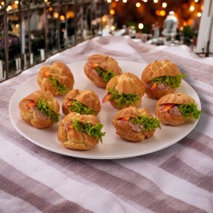 Профитроли с куриным пате